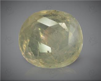 Yellow Sapphire Unheated & Untreated Natural Certified   6.19  CTS.  (  1590 )